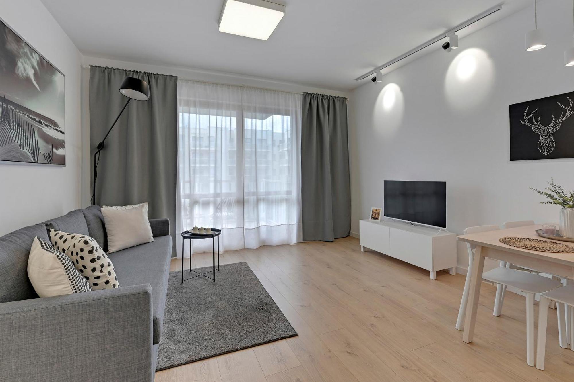 Mila Baltica Seaside, Sauna, Gym & Parking By Downtown Apartments Gdansk Luaran gambar